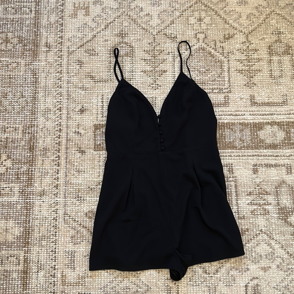 Short Black Romper
